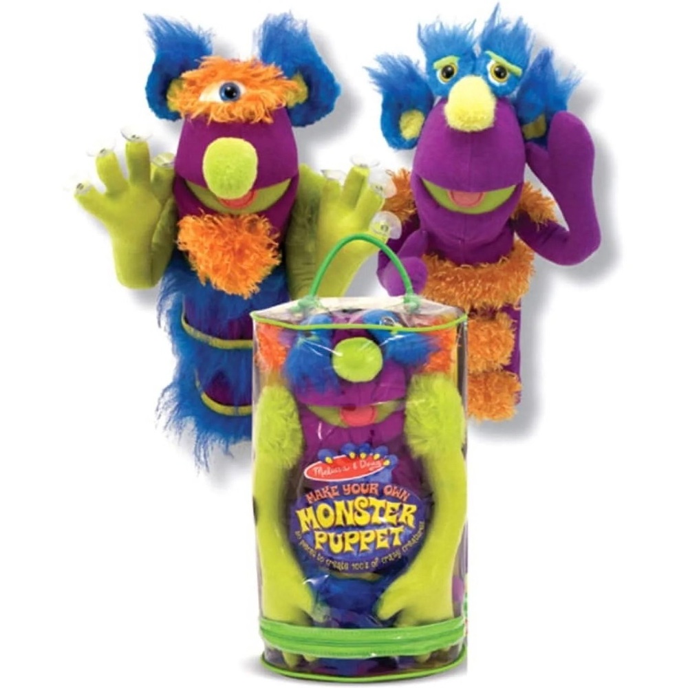 Doug and Melissa build your own monster puppet kit